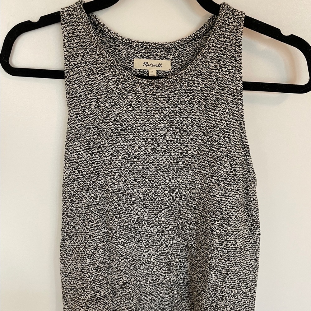 MADEWELL, size M The cutes sweater tank for summer/ fall transition days.